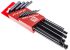 RS PRO 12 piece L Shape Imperial Hex Key Set, 0.05 → 7/32in