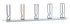Rittal RAL 7035 Sheet Steel Cable Panel, 1U, 482.6mm