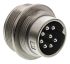 Amphenol Socapex C 091 D Series, 8 Pole Din Plug Plug, 5A, 100 V ac/dc IP67