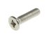 RS PRO Pozi Countersunk A4 316 Stainless Steel Machine Screws DIN 965, M3x12mm