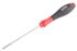 Wiha Slotted  Screwdriver, 3.5 x 0.6 mm Tip, 100 mm Blade, 204 mm Overall