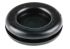 SES Sterling Black PVC 20mm Cable Grommet for Maximum of 13.5mm Cable Dia.