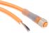 Belden M8 to Unterminated Cable assembly, 4 Core 2m Cable