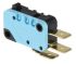 Crouzet Plunger Actuated Micro Switch, Tab Terminal, 20 A @ 250 V ac, NO/NC, IP40