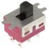 C & K Panel Mount Slide Switch Double Pole Double Throw (DPDT) Latching 6 A @ 120 V ac, 6 A @ 28 V dc Slide