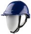 RS PRO Blue Safety Helmet with Chin Strap, Ventilated