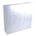 Disipador Arcol Ohmite de Aluminio, 0.3°C/W, dim. 254 x 248 x 58mm para Resistencia de potencia