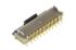 Hirose, DX Male 28 Pin Right Angle Through Hole SCSI Connector 1.27mm Pitch, Plug In, Quick Latch