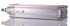 Norgren Pneumatic Piston Rod Cylinder - PRA/802063/M/200, 63mm Bore, 200mm Stroke, PRA/802000/M Series, Double Acting