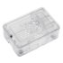 DesignSpark ABS Case for use with Raspberry Pi 2B, Raspberry Pi 3B, Raspberry Pi 3B+ in Clear