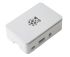 DesignSpark ABS  Case for use with Raspberry Pi 2B, Raspberry Pi 3B, Raspberry Pi 3B+ in White
