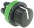 Schneider Electric Harmony XB5 Series 3 Position Selector Switch Head, 30mm Cutout, Black Handle