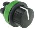 Schneider Electric Harmony XB5 Series 3 Position Selector Switch Head, 30mm Cutout, Black Handle