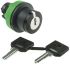 Schneider Electric Harmony XB5 3-position Key Switch Head, Spring Return Right to Centre, 30mm Cutout