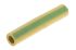 SES Sterling Expandable Neoprene/Chloroprene Green/Yellow Cable Sleeve, 2.5mm Diameter, 20mm Length, Helavia Series