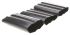 Alpha Wire Adhesive Lined Heat Shrink Tubing, Black 63.5mm Sleeve Dia. x 152mm Length 5.6:1 Ratio, FIT-621 Series