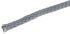 HellermannTyton Expandable Braided Nylon 66 Grey Cable Sleeve, 3mm Diameter, 10m Length