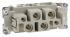 HARTING Heavy Duty Power Connector Insert, 80A, Female, Han K Series, 6 Contacts