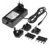 RS PRO Battery Pack Charger For Lithium-Ion Battery Pack 1 Cell 1.5A with AUS, EU, UK, USA plug