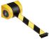 Tensator Black & Yellow Safety Barrier, Retractable Barrier 4.6m