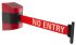 Tensator Red Safety Barrier, Retractable Barrier 9m