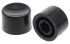 C & K Black Push Button Cap for Use with E010 Series (sealed Momentary Push Button Switch)