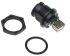 Amphenol Industrial Straight, Panel Mount Type A IP67 USB Connector