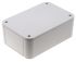 Takachi Electric Industrial PF Series White ABS Enclosure, IP40, White Lid, 150 x 100 x 55mm