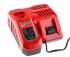 Milwaukee M12-18FC Battery Charger, 12 V, 18 V for use with M12 Series, M14 Series, M18 Series, UK Plug