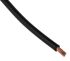Staubli Black 1 mm² Hook Up Wire, 17 AWG, 259/0.07 mm, 25m, PVC Insulation