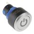 RS PRO Illuminated Push Button Switch, Panel Mount, 22.2mm Cutout, SPDT, 250V ac, IP65