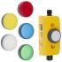 ABB Jokab Smile 12 RG Series Twist Release Illuminated Emergency Stop Push Button, Panel Mount, 1NO, IP65