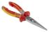 NWS VDE Insulated Pliers, Long Nose Pliers, 205 mm Overall Length