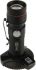 RS PRO LED Pocket Torch Black - Rechargeable 300 lm, 93 mm