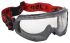 JSP EVO, Scratch Resistant Anti-Mist Safety Goggles with Clear Lenses