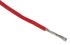 Alpha Wire Hook-up Wire TEFLON Series Red 0.35 mm² Hook Up Wire, 22 AWG, 7/0.25 mm, 30m, PTFE Insulation