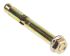 RS PRO Bright Zinc Plated Sleeve Anchor 8mm x 95mm, 12mm Fixing Hole