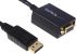 StarTech.com DisplayPort to VGA Adapter, 225mm Length - 1920 x 1200 Maximum Resolution