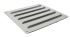 Schneider Electric Grey Steel Grille, 170 x 190mm