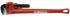 Ega-Master Pipe Wrench, 609.6 mm Overall, 76.2mm Jaw Capacity, Metal Handle