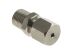 RS PRO In-Line Thermocouple Compression Fitting for Use with Thermocouple, 1/8 NPT, 2mm Probe