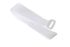 RS PRO Cable Tie, Hook and Loop, 310mm x 20 mm, White Nylon, Pk-10