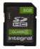 Integral Memory 8 GB SDHC SD Card, Class 4