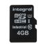 Integral Memory マイクロ SDMicroSDHC,容量：4 GB SLCINIMSD4GPSLC
