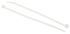 HellermannTyton Cable Tie, 150mm x 3.5 mm, Natural Nylon, Pk-500