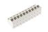 Wieland 8375 Leiterplattenklemmleiste Gerade, für Durchsteckmontage, 2-polig / 2-reihig, Raster 7.5mm