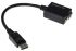 RS PRO Male DisplayPort to Female VGA Display Port Cable, 150mm