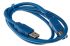 RS PRO USB 3.0 Cable, Male USB A to Male USB B  Cable, 1m