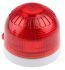 Klaxon Red Beacon, 17 → 60 V dc, Base Mount, LED Bulb, IP21
