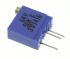 Vishay 64Y Series 19 (Electrical), 22 (Mechanical)-Turn Through Hole Trimmer Resistor with Pin Terminations, 50kΩ ±10%